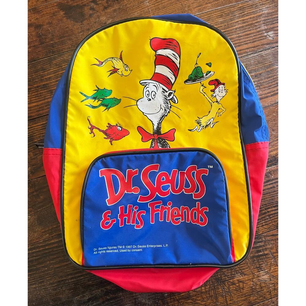 Dr. Seuss & His Friends Book Bag Vintage 1997